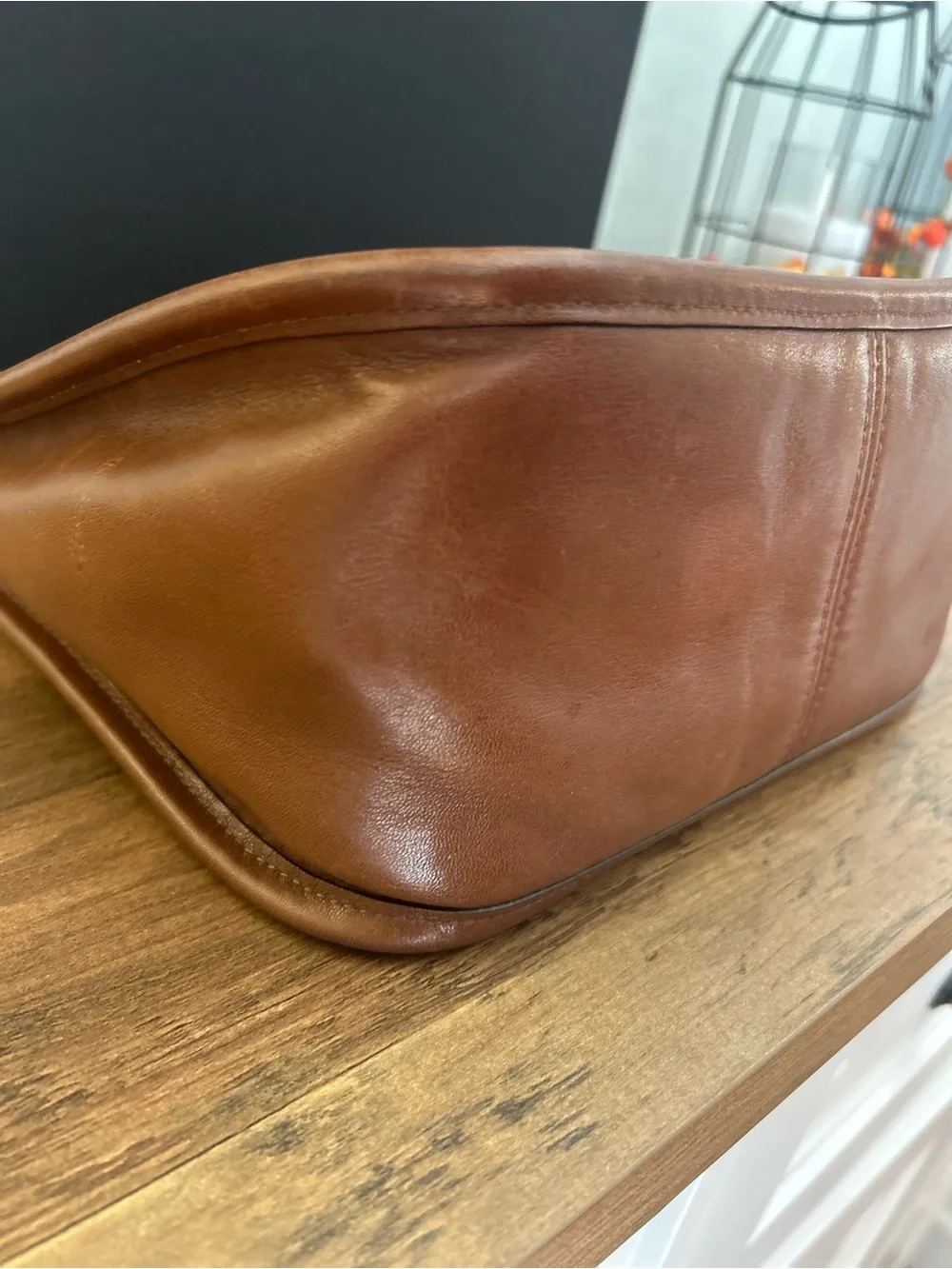 Vintage Coach Janice Legacy 9950 Burnished Camel 2005